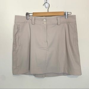 Nike Golf Dri-Fit Khaki Golf Skort 12